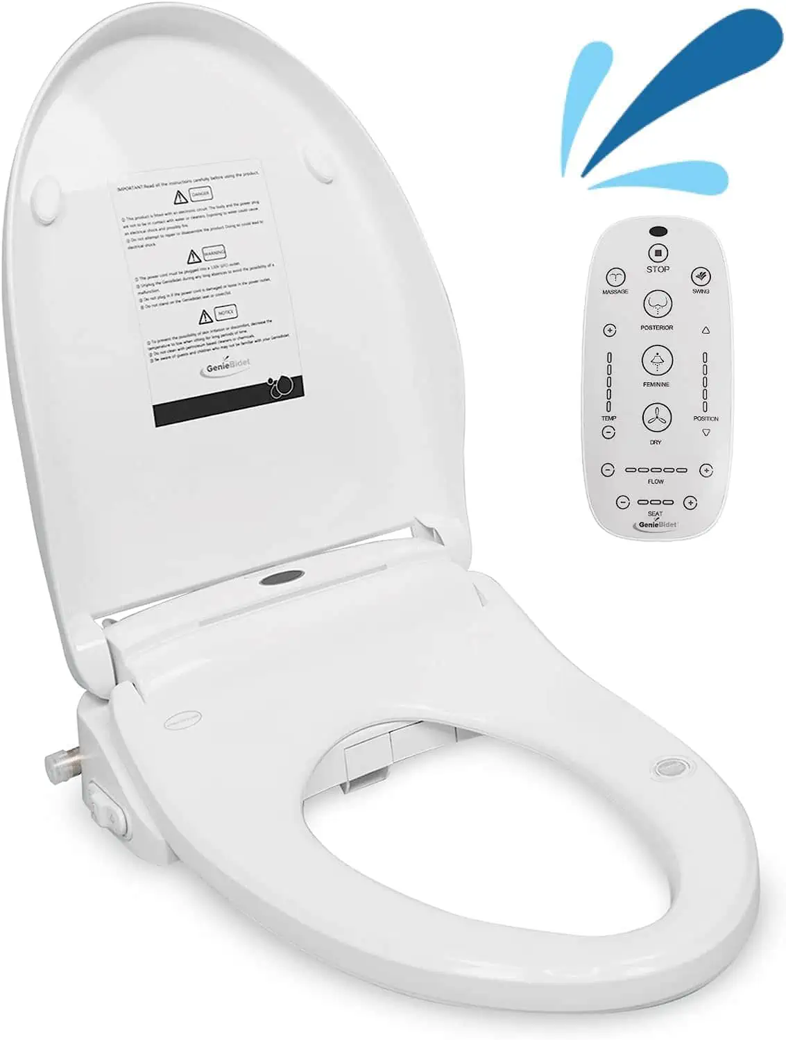 geniebidet electric heated bidet smart toilet seat review