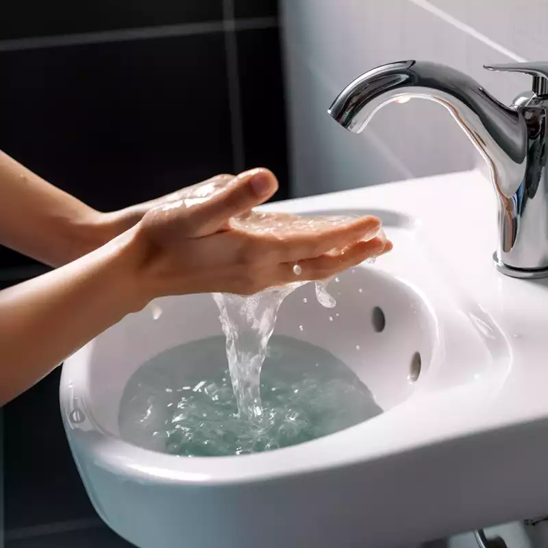 How do you clean yourself after using a bidet?