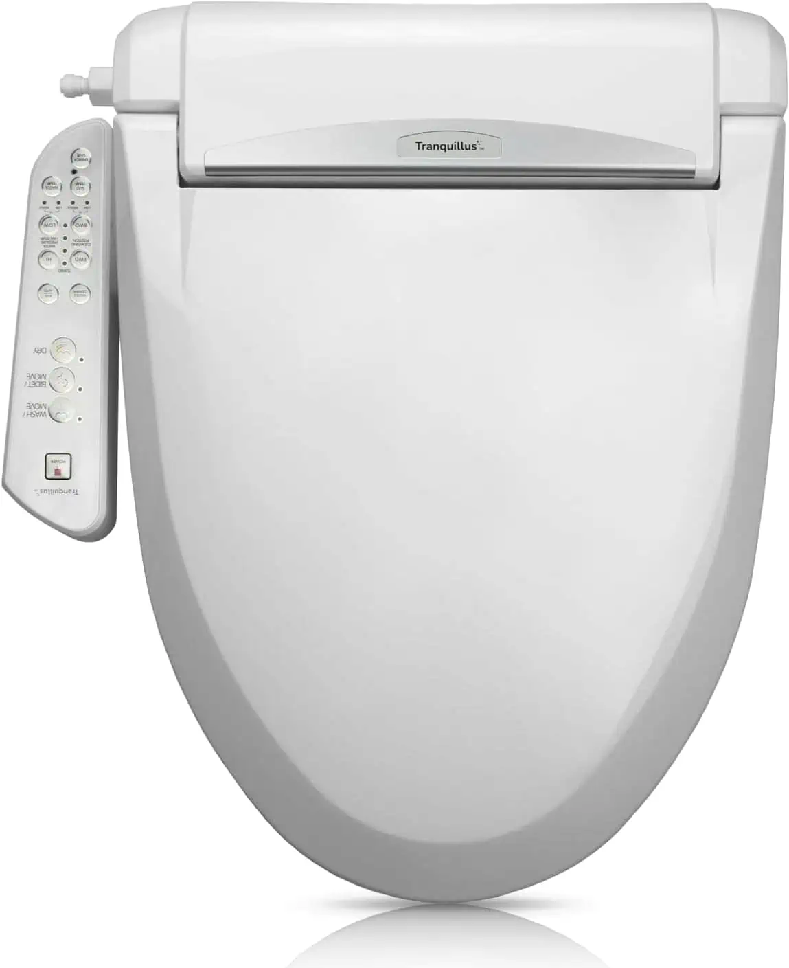 tranquillus essential water and air adjustable bidet toilet seat electric bidet ada compliant bidet seat heated bidet wi